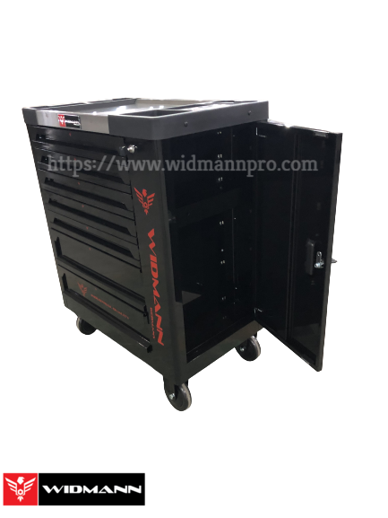 WIDMANN MAX EDITION TOOLS CABINET 7/7 PRO TOOLS - NEW TOOLS - BLACK