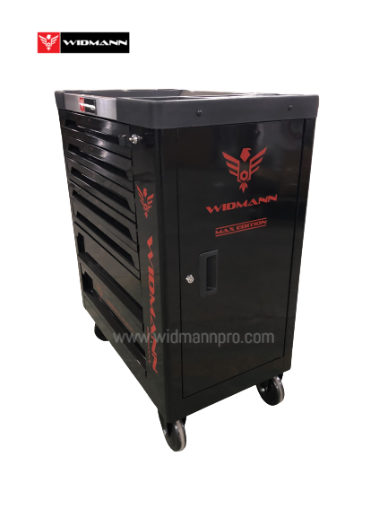 WIDMANN MAX EDITION TOOLS CABINET 7/7 PRO TOOLS - NEW TOOLS - BLACK