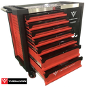 WIDMANN ULTRA PRO TOOLS 7/7 FULL DRAWERS - NEW TOOLS - RED