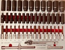 WIDMANN ULTRA PRO TOOLS 7/7 FULL DRAWERS - NEW TOOLS - RED