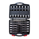88-piece 1/2″ Bit Socket Sets: Spline, Internal Hexagon, T-Star
