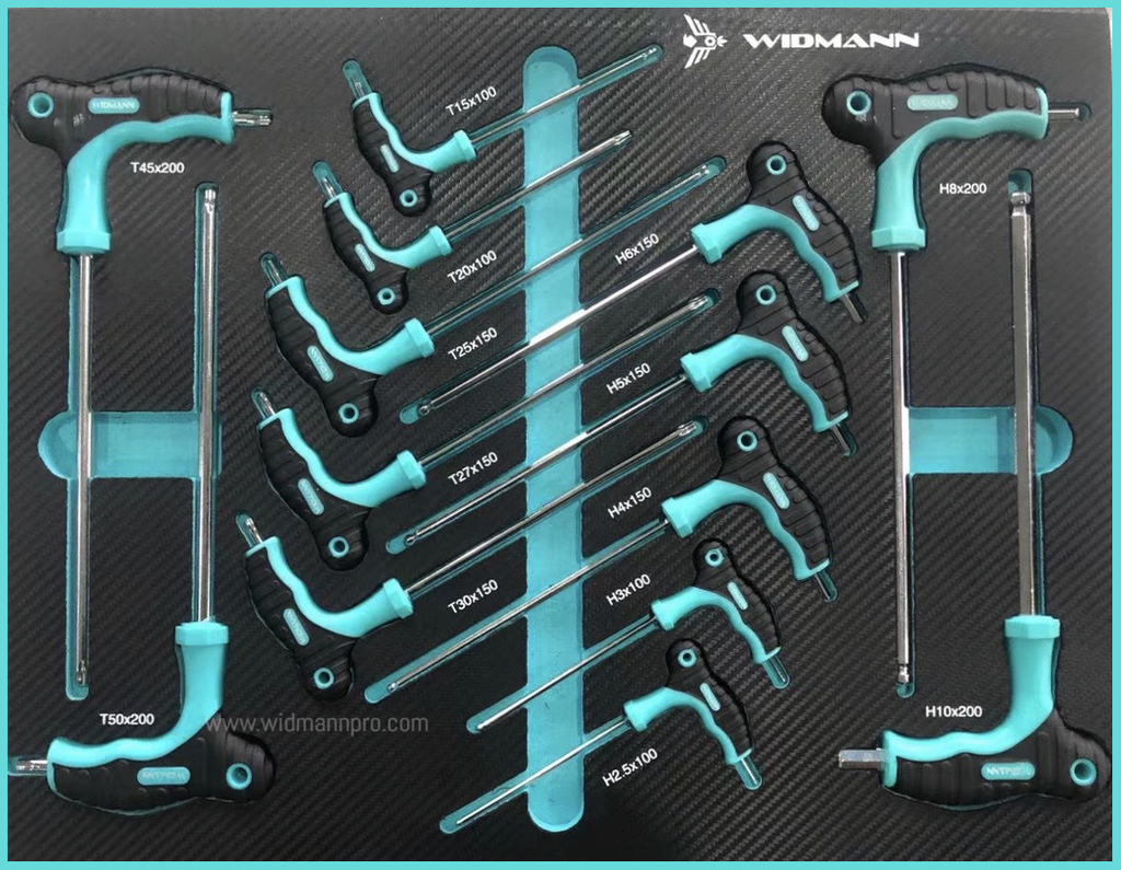 WIDMANN TOOLS CABINNET - 7 LAYERS - AQUA