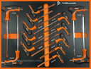 WIDMANN TOOLS CABINET - 7 LAYERS - ORANGE