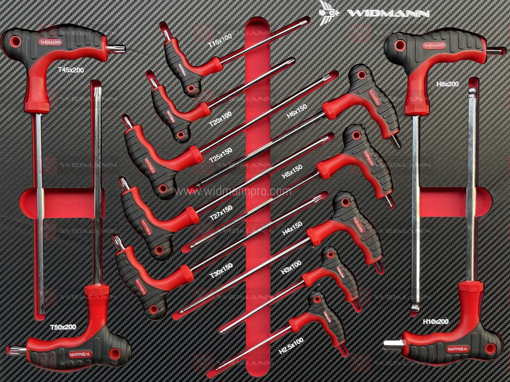 WIDMANN TOOLS CABINET - 7 LAYERS - BLACK