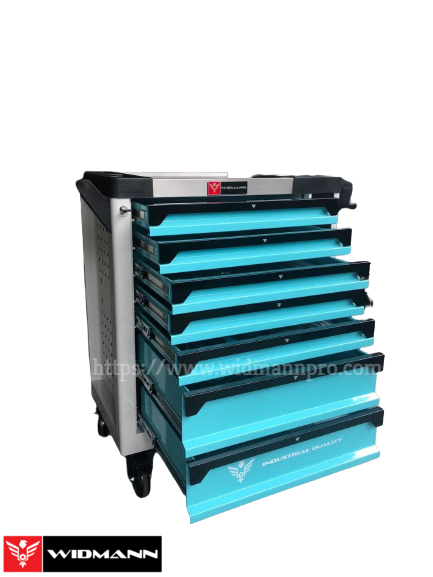 WIDMANN TOOLS CABINET  8 LAYERS AQUA