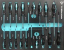 WIDMANN TOOLS CABINET  8 LAYERS AQUA