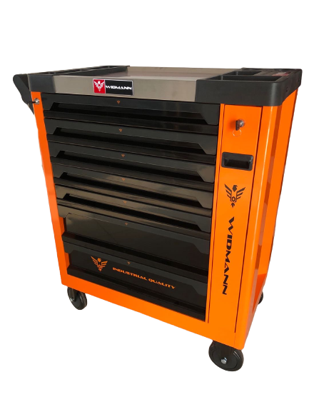 WIDMANN TOOLS CABINET  8 LAYERS ORANGE