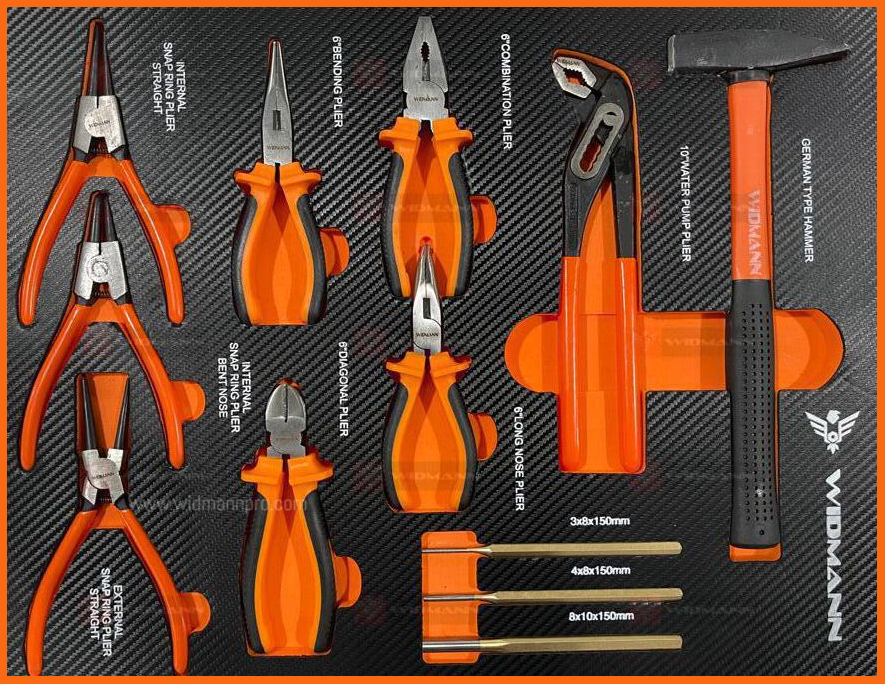 WIDMANN TOOLS CABINET  8 LAYERS ORANGE