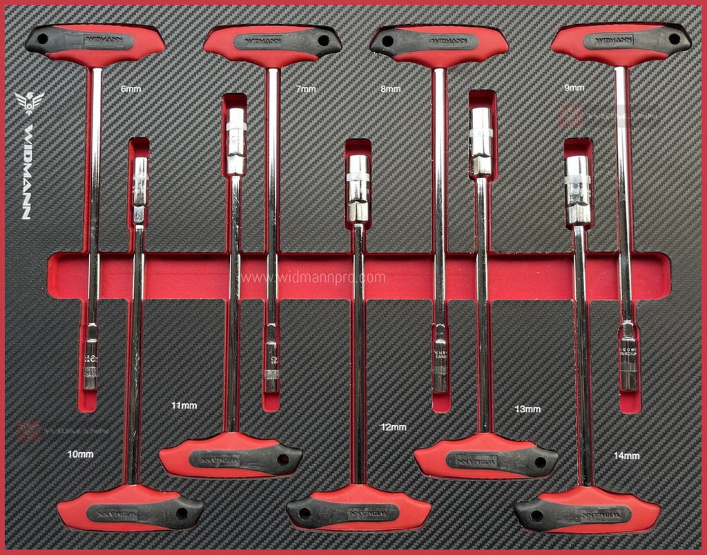 WIDMANN TOOLS CABINET - 8 LAYERS - RED