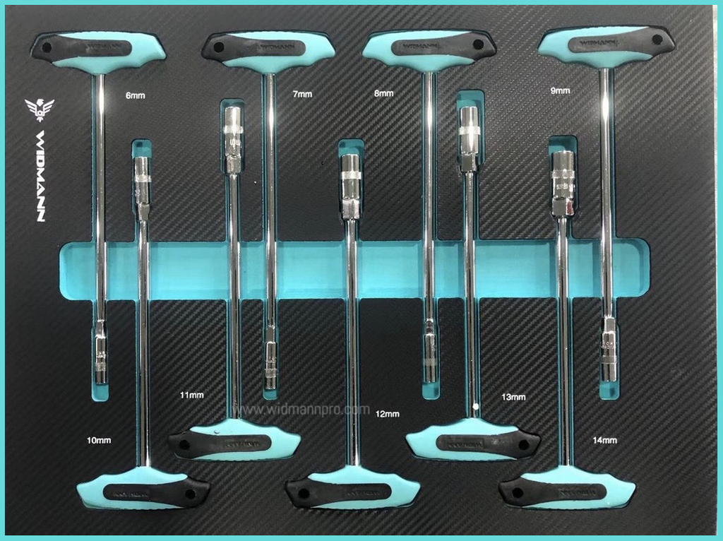 WIDMANN TOOLS CABINET - 7 LAYERS - AQUA