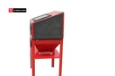 WIDMANN Cabine de sablage, microbilleuse, sableuse à manchons professionnelle 220 litres avec Accessoires