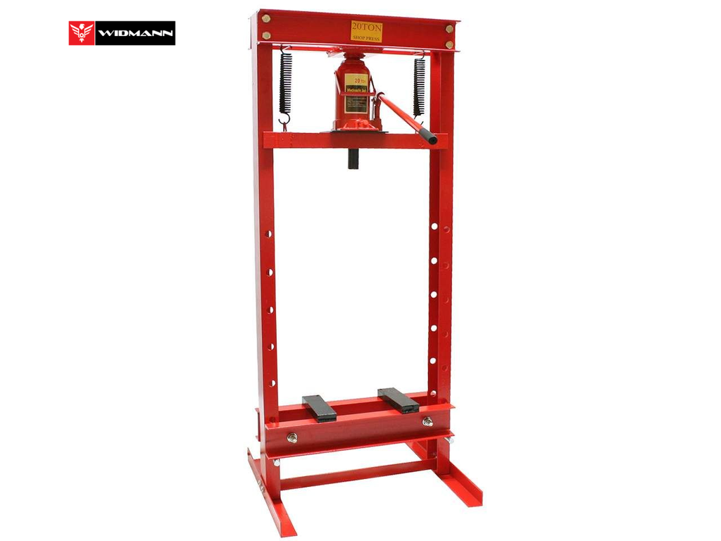Widmann - Presse d'atelier hydraulique, 20 Tonnes avec piston