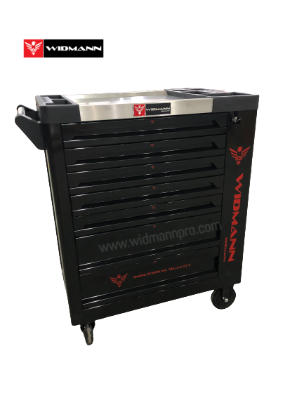 WIDMANN MAX EDITION TOOLS CABINET 7/7 PRO TOOLS - NEW TOOLS - BLACK