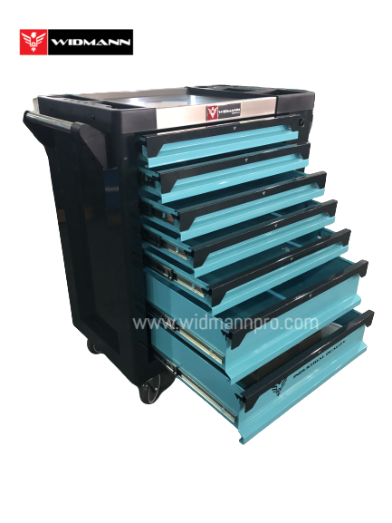 WIDMANN MAX EDITION TOOLS CABINET - 7 LAYERS - AQUA