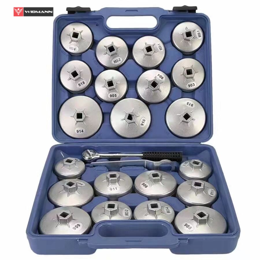 WIDMANN 23 PCS CAP WRENCH SOCKET REMOVAL TOOLS - OIL FILTER SET